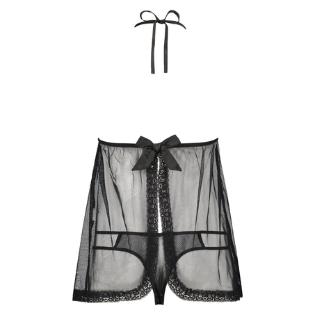 Lace Babydoll, Black