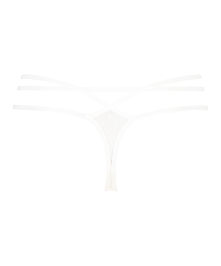 Pine Thong, White