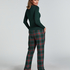 Flannel Pyjama Set, Green