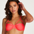 Cairo Non-Padded Underwired Bikini Top, Red