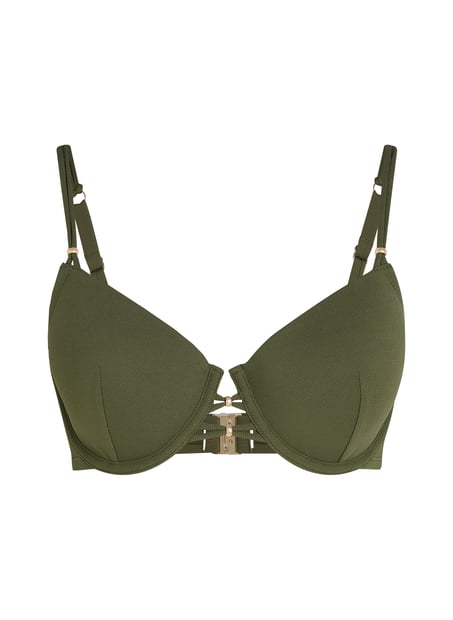 Holbox Bikini Top, Green