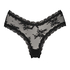V-shape Mesh Brazilian, Black