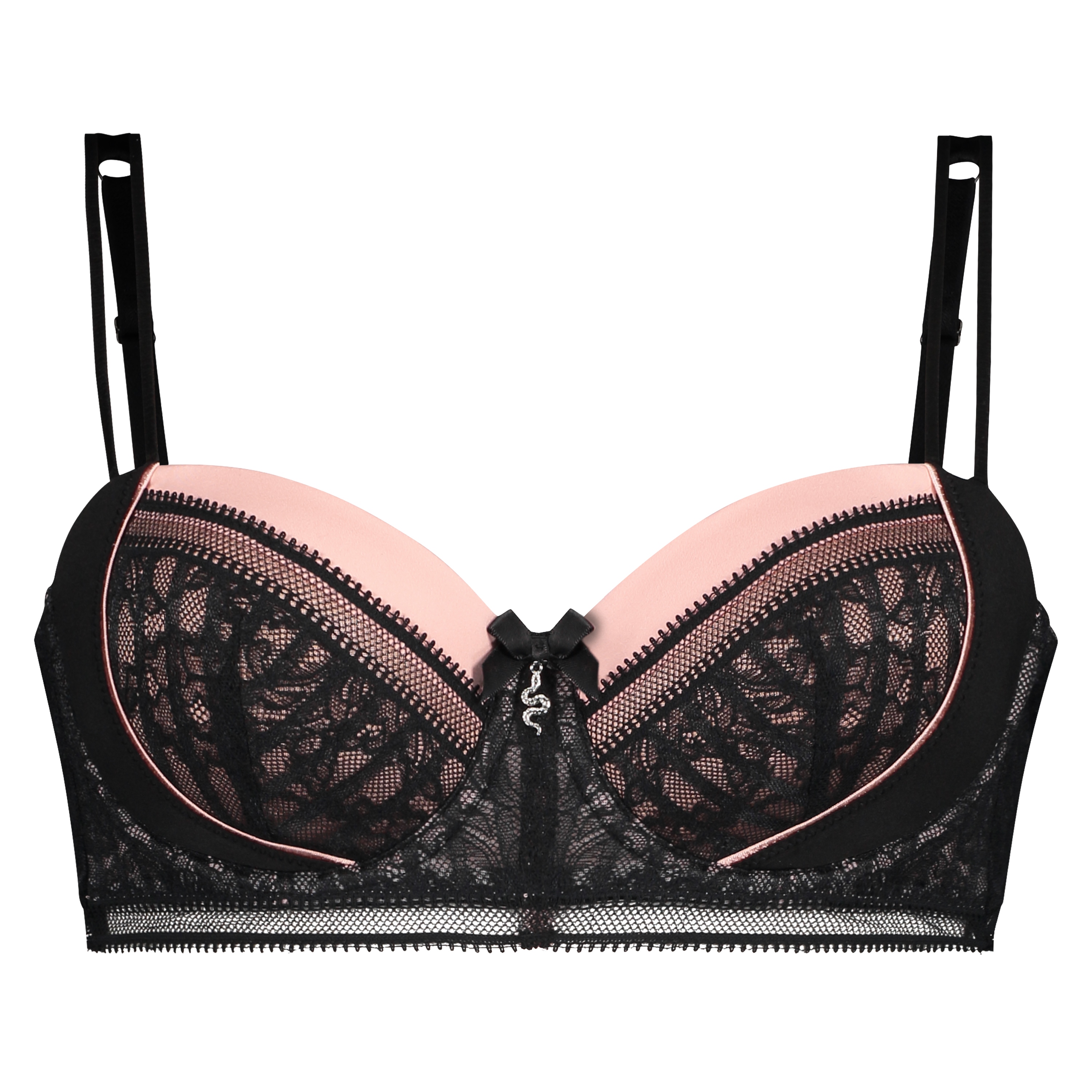 Padded Strapless Underwired Bra Hari I AM, Black, main