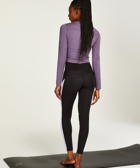 HKMX Long-sleeved sports top Aura, Purple