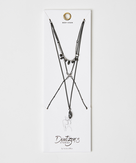 Doutzen Body Chain, Grey