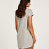 Round Neck Nightshirt, Grey