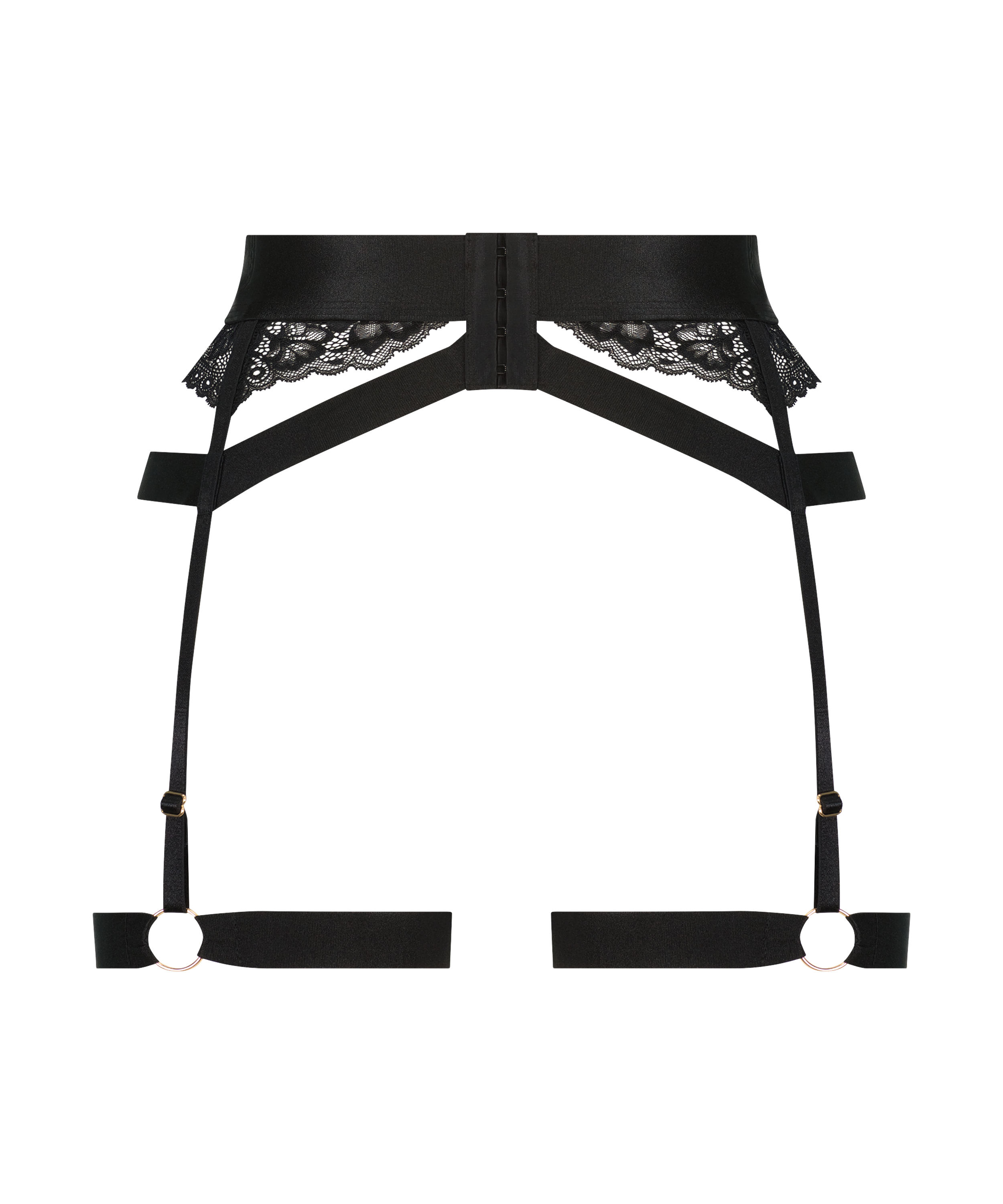 Clementine Suspenders, Black, main