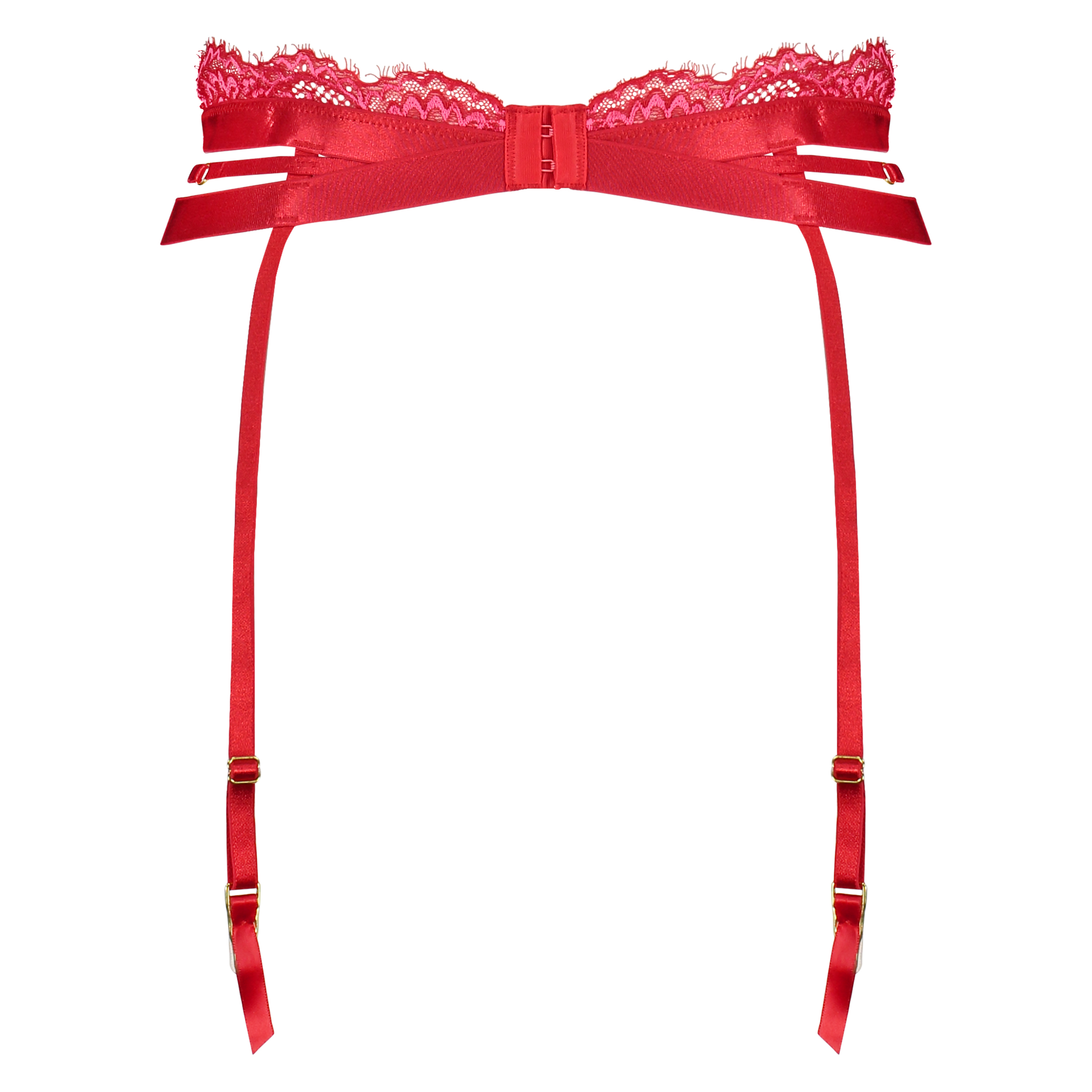 Chasity suspender, Red, main