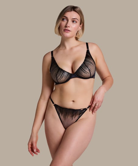 Alice Non-Padded Underwired Bra, Black