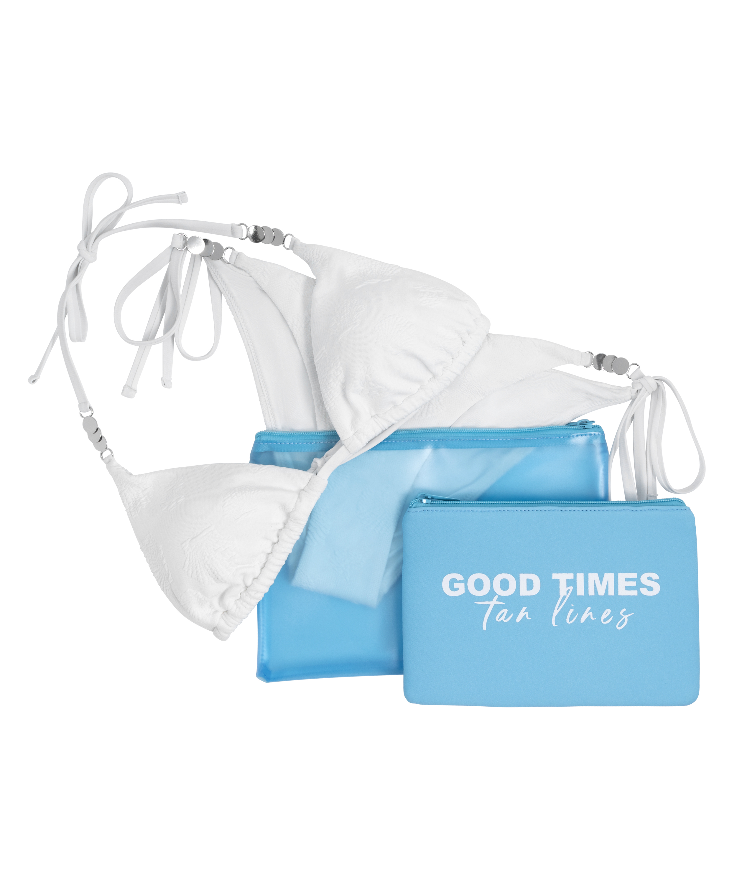 Bikini Clutch, Blue, main