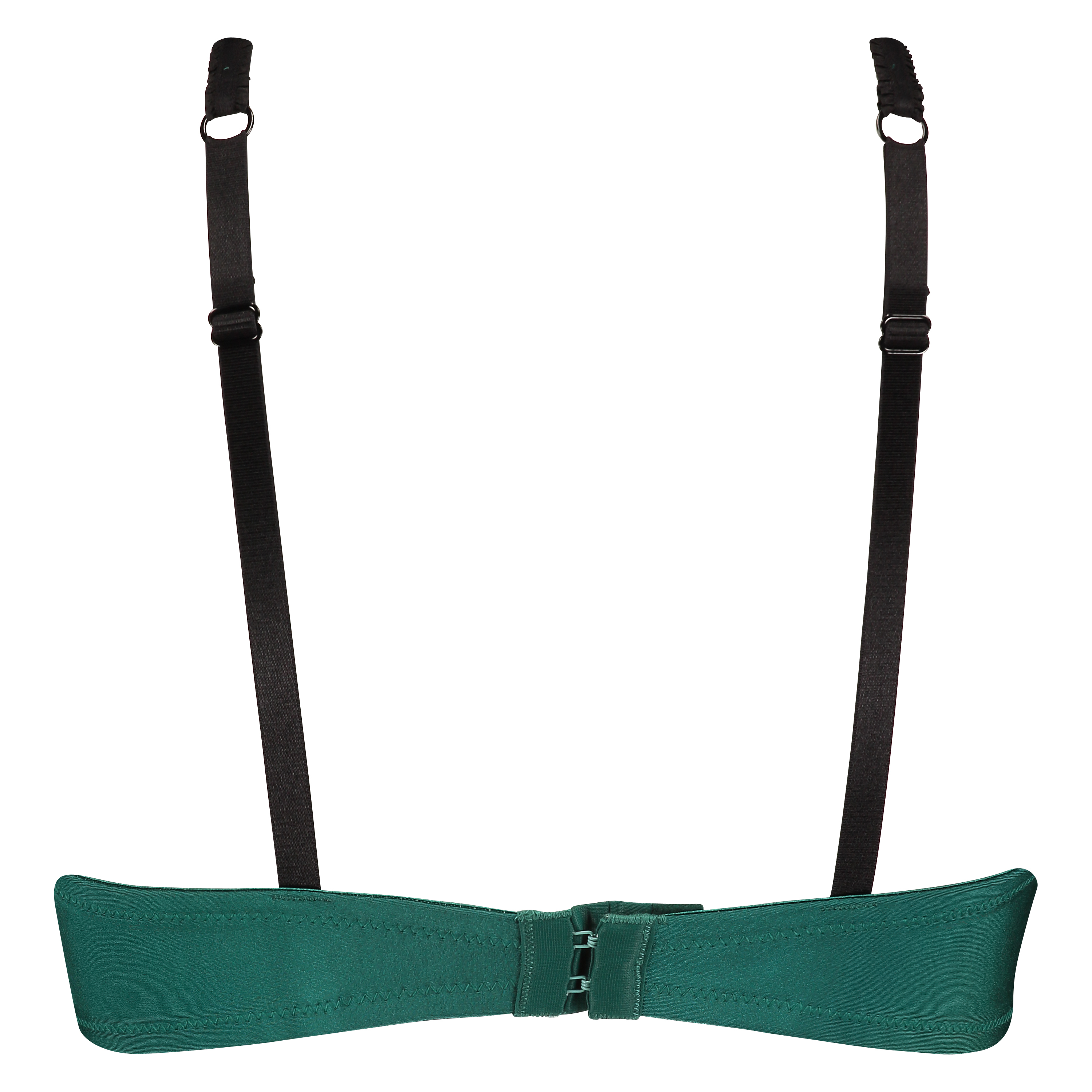 Non-padded underwired bra Loulou, Green, main