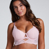 Juliette Padded Longline Underwired Bra, Pink