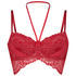 Coco Padded Longline Underwired Bra, Red