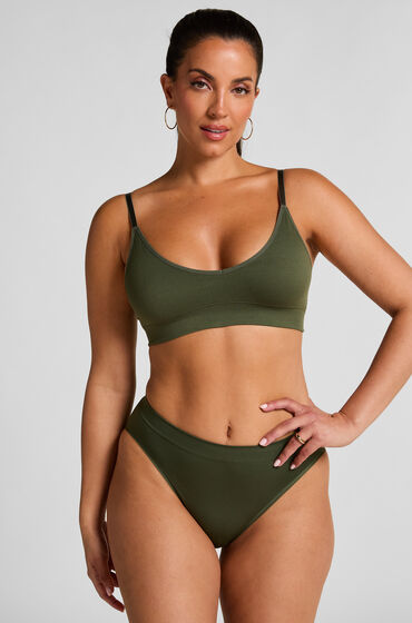 Hunkemöller Dide High Knickers Green