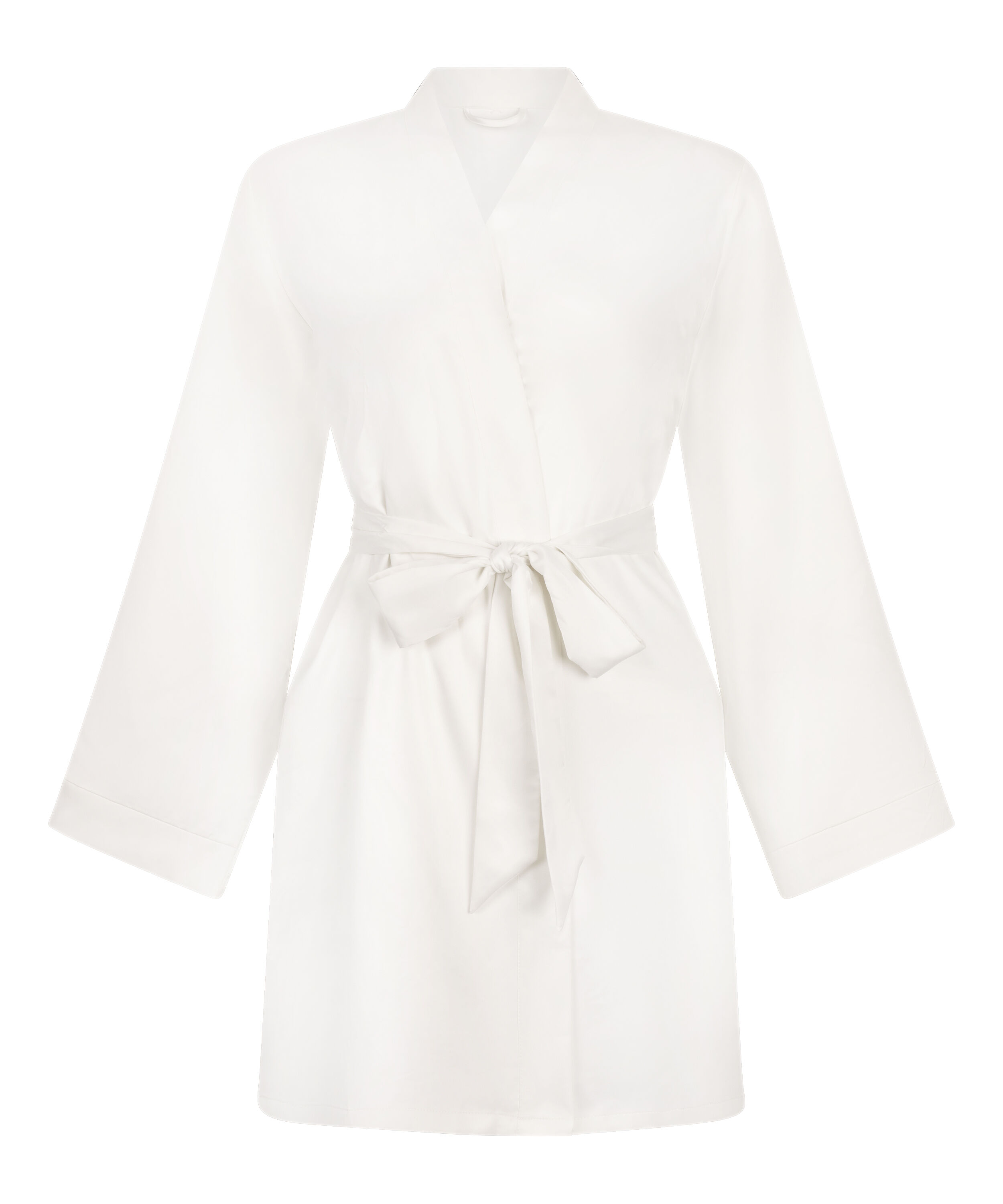 Kimono Bridal Satin, White