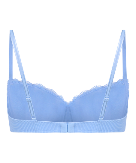 Lola Padded Underwired Bra, Blue
