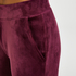 Tall Velours Pyjama Bottoms, Purple