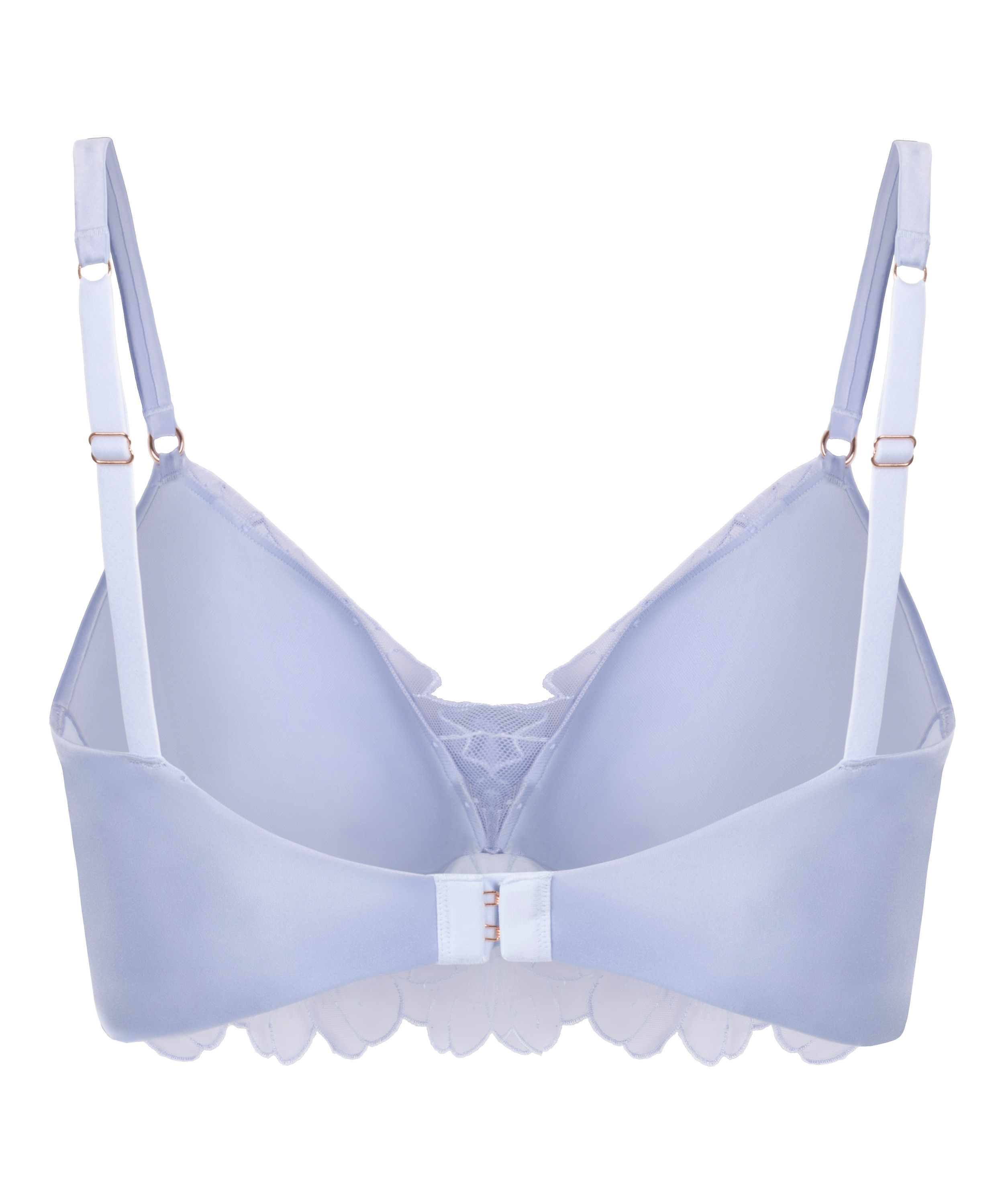 Emilia Padded Underwired Push-Up Bra, Blue, main