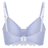 Emilia Padded Underwired Push-Up Bra, Blue