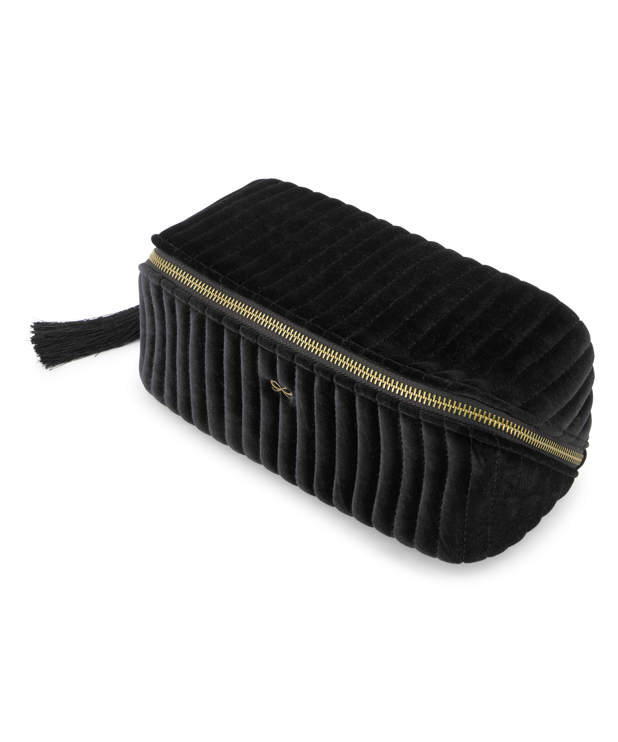 Velvet Make-Up Bag, Pink, main