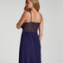Nora Lace Slip Dress, Blue