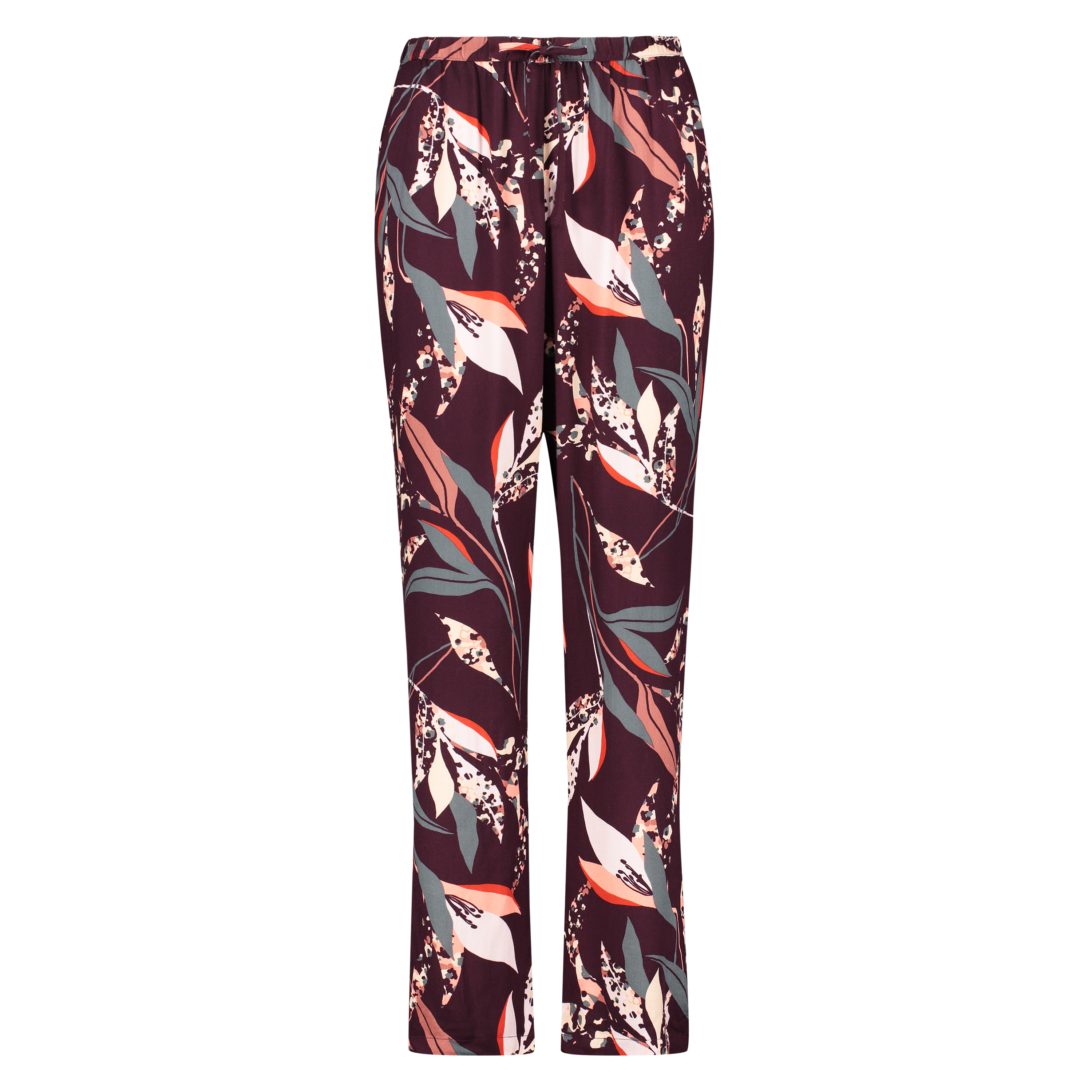 Woven Pyjama Bottoms, Red, main