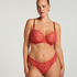 Arabella Non-Padded Underwired Bra, Red