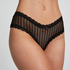 V-shape Mesh Brazilian, Black