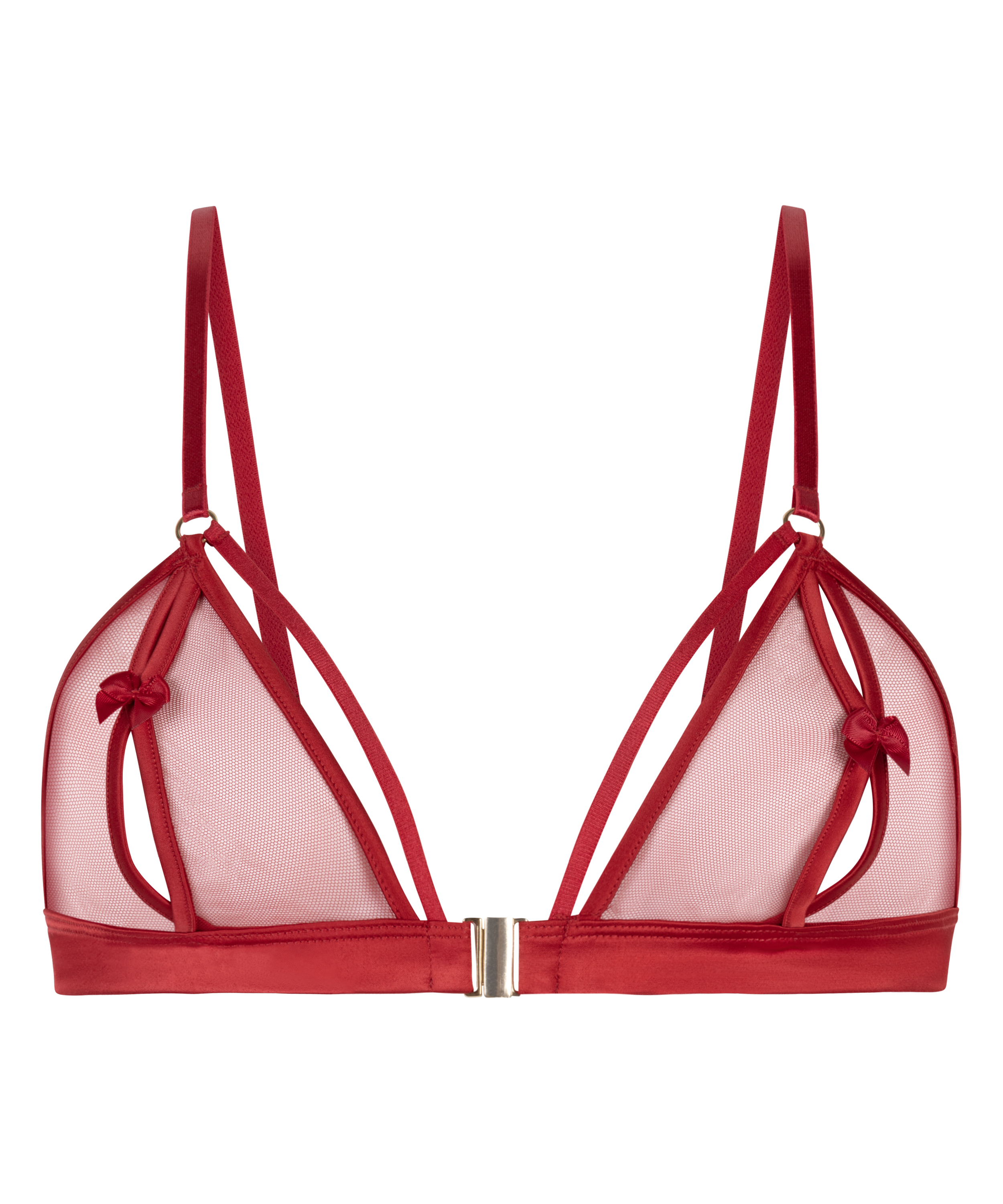 Vienna Bralette, Red, main