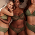 Rabella Brazilian knickers I AM Danielle, Green