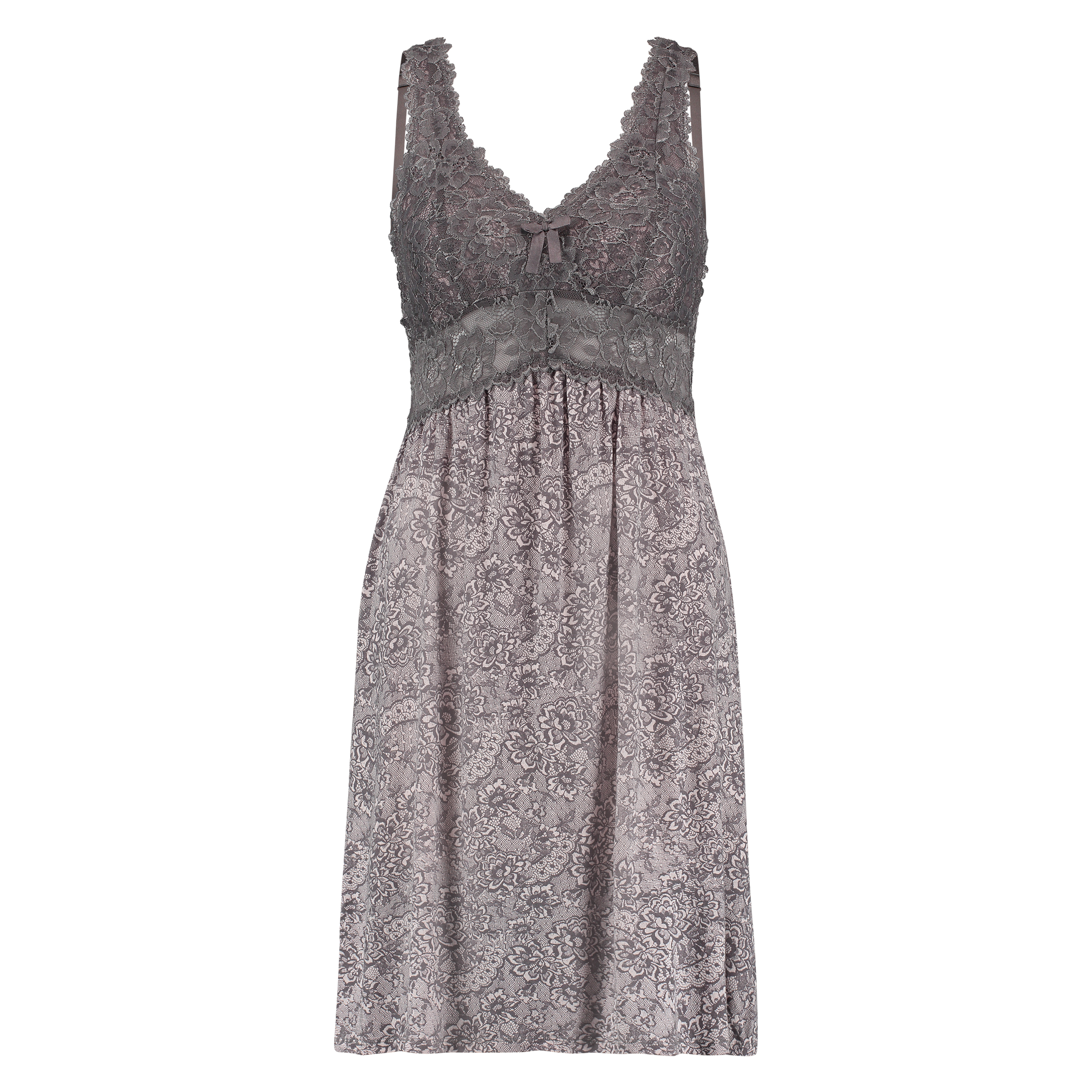 Modal Lace Slip Dress, Pink, main