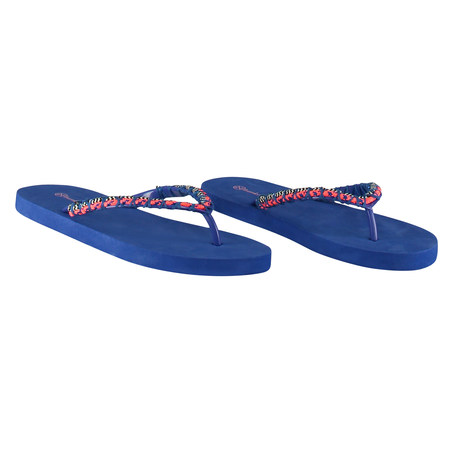 Flip-flops braided blue, Blue