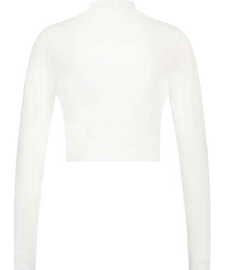 Crop top Lia HKM x NA-KD, White