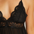 Chiffon babydoll, Black