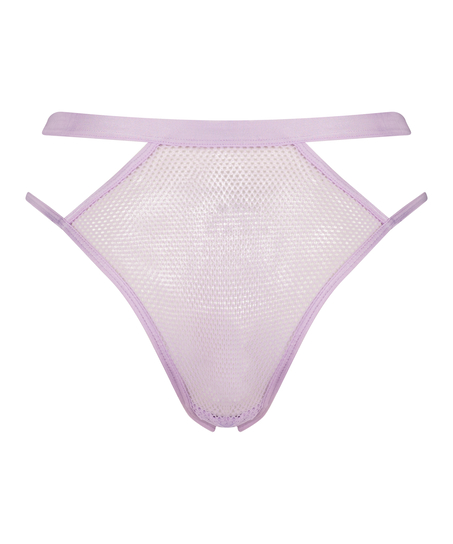 Sadie Open Crotch Brazilian, Purple