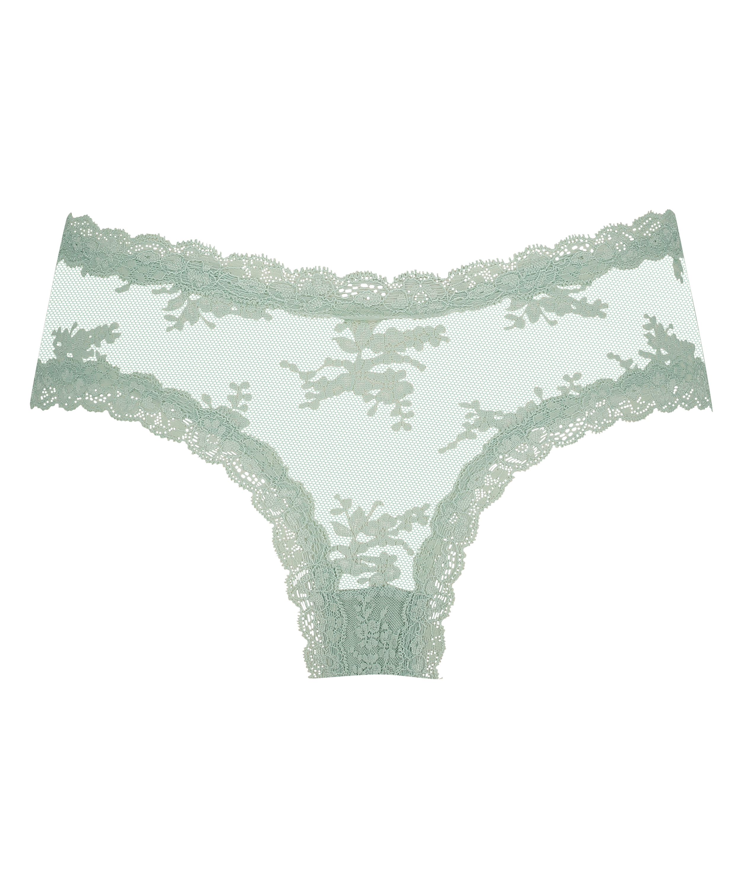 V-shape Mesh Brazilian, Green, main