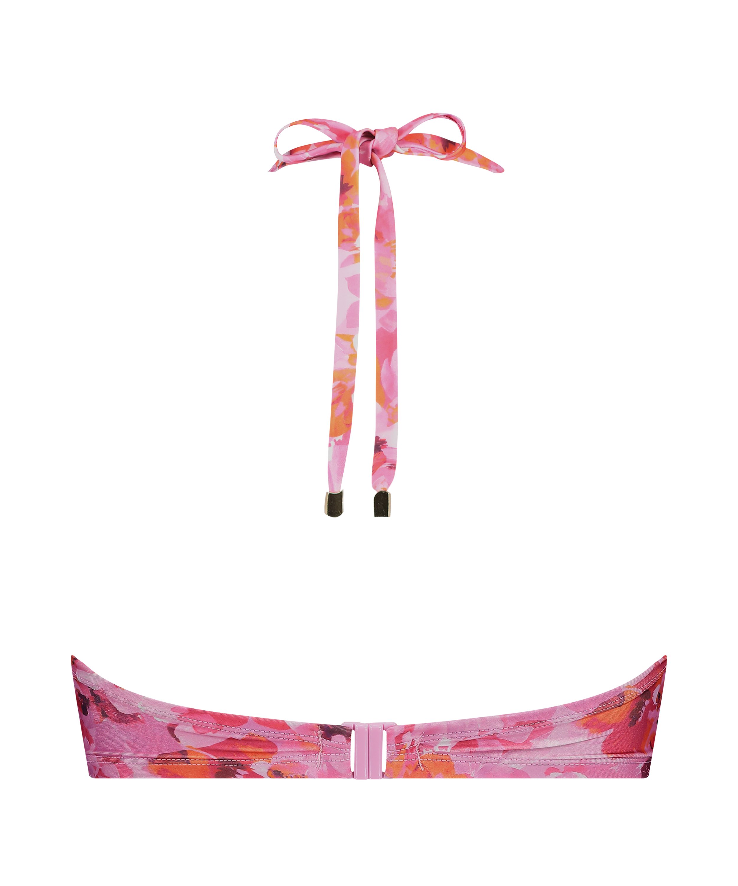 Floral Push-Up Bikini Top Cup A - E, Pink, main