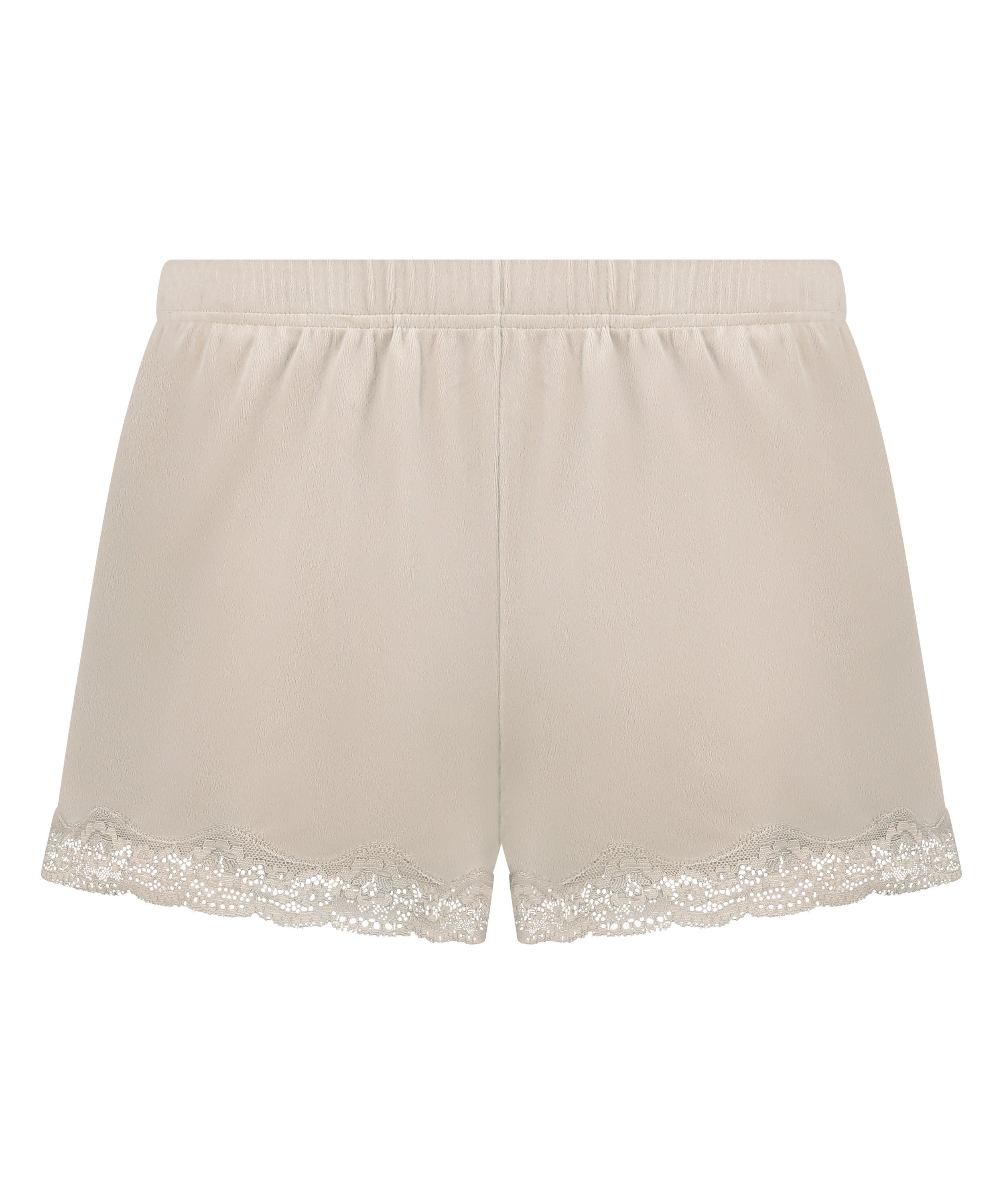 Short Velours Lace, Beige, main
