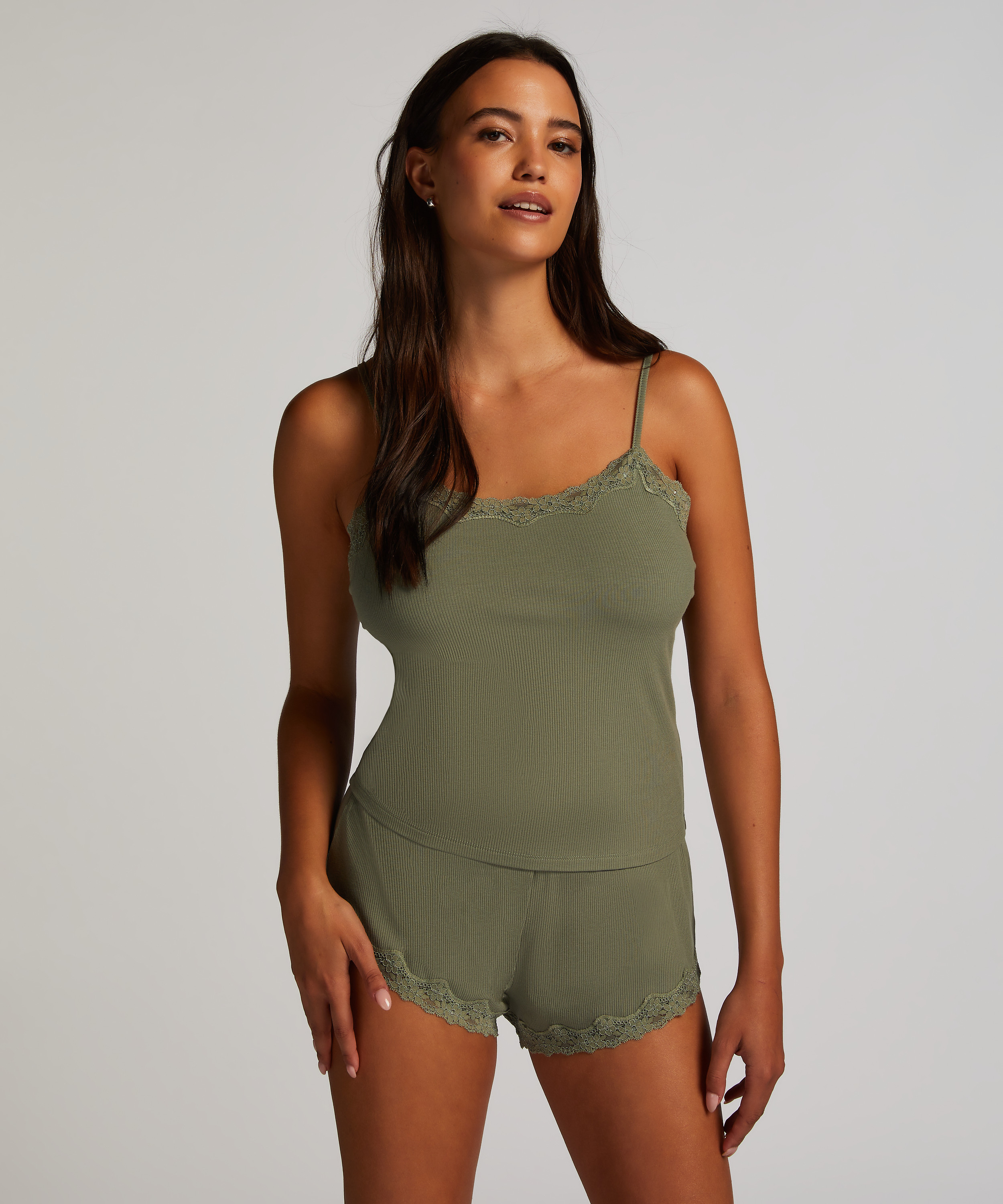 Pajama Set, Green, main
