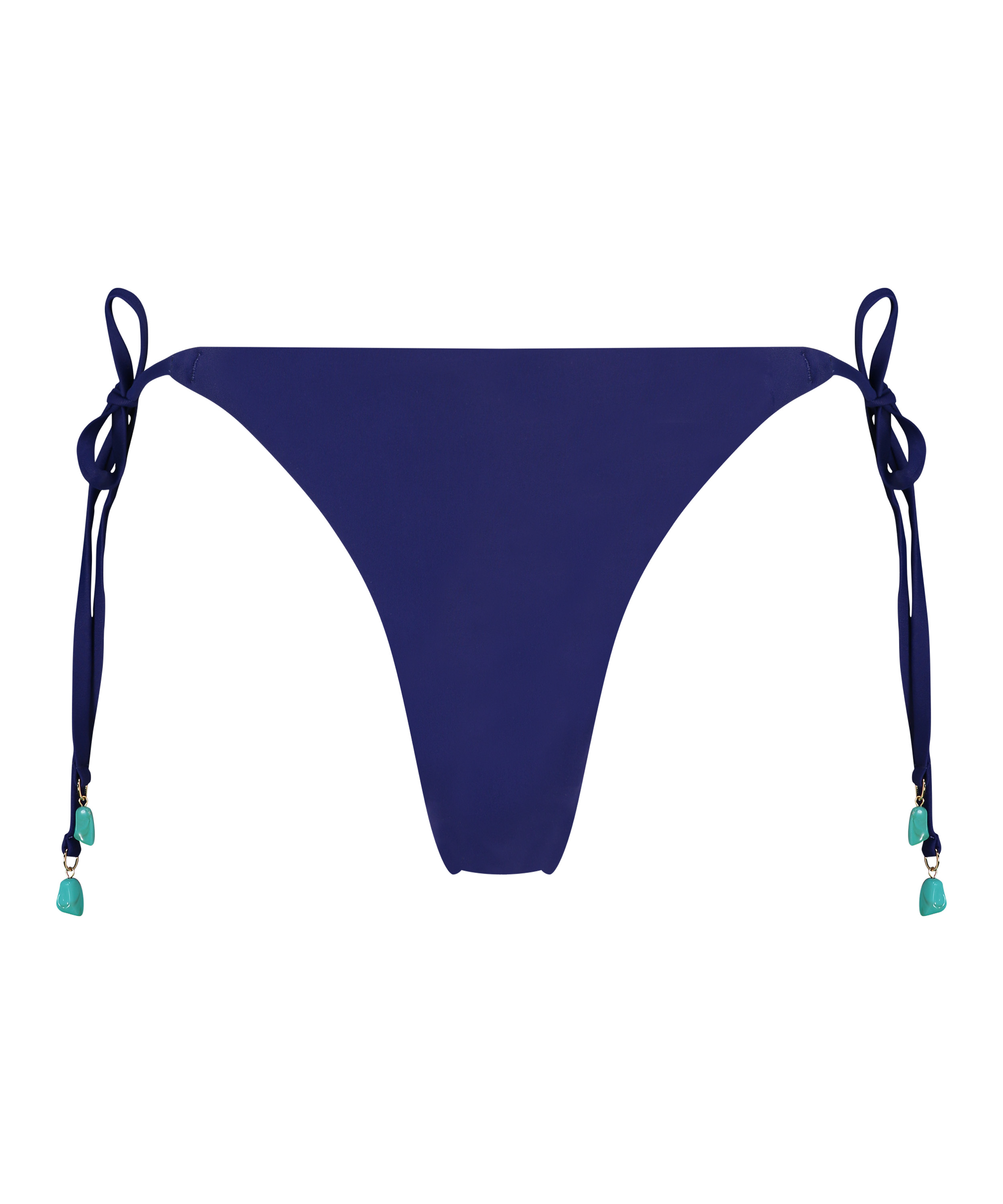 Doha Cheeky Tanga Bikini Bottoms, Blue, main