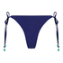 Doha Cheeky Tanga Bikini Bottoms, Blue