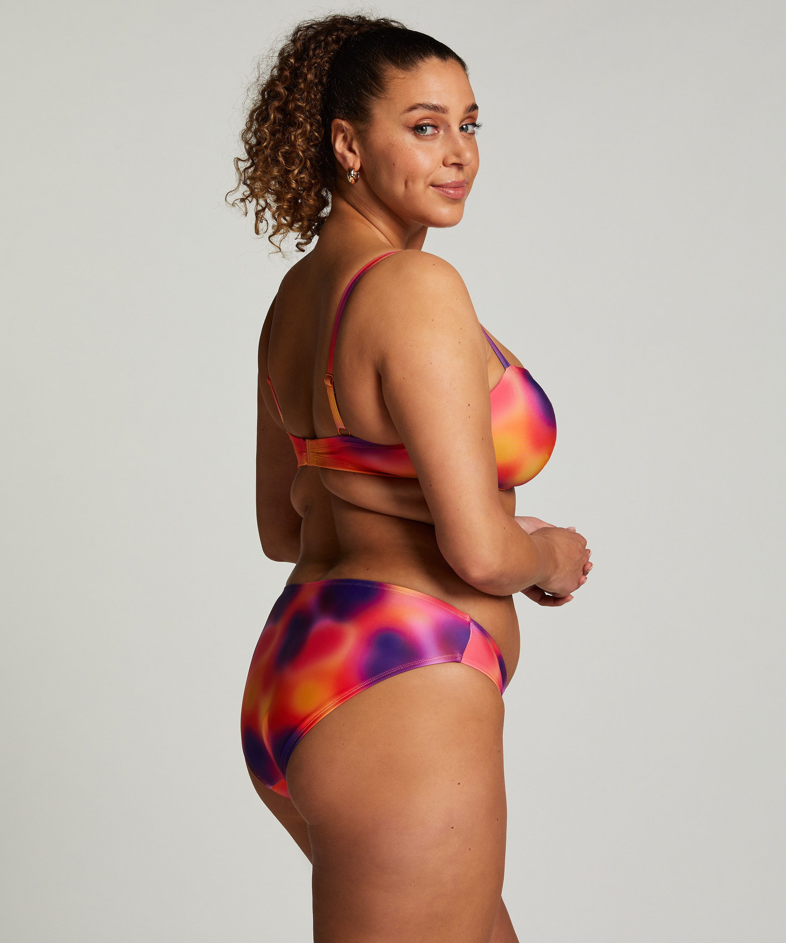 Sunset Bikini Top, Purple, main