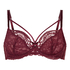 Isadora Non-Padded Underwired Bra, Red