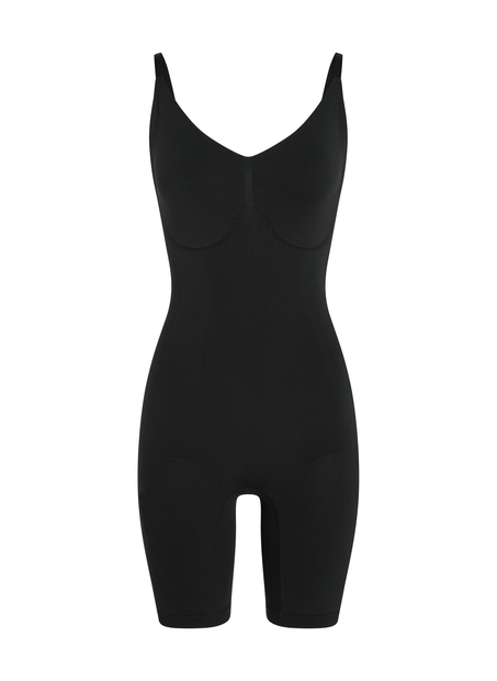 Seamless Enhancing Thigh Slimmer, Black