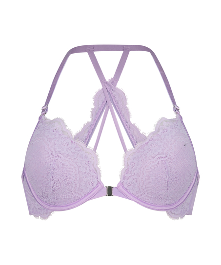 Blaise Padded Push-Up Underwired Bra, Purple