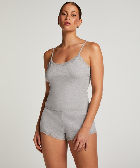 Cami Short Pyjama Set, Grey