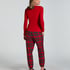 Flannel Pyjama Pants, Red