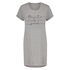 Round Neck Nightshirt, Grey