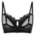 Nienke Non-Padded Underwired Longline Bra, Black