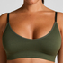 Dide Triangle Bralette, Green